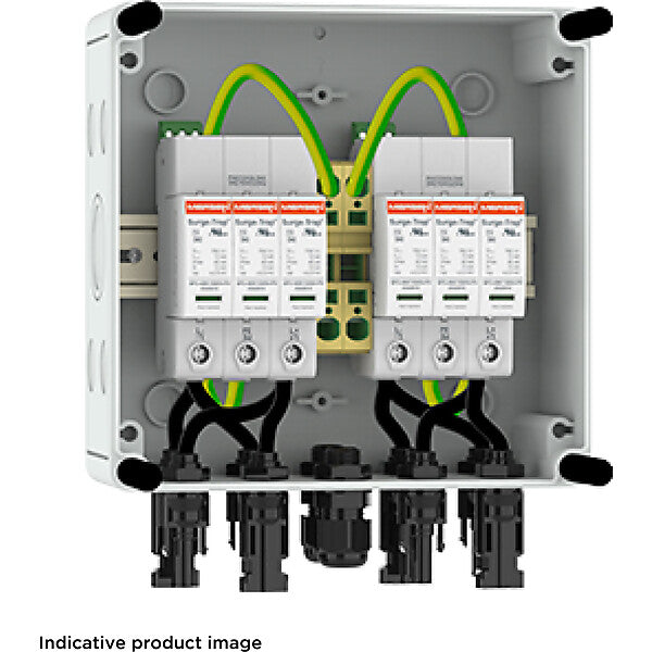 Mersen Photovoltaik-Stringbox 2 MPP 1000V Typ 1+2 PVBT12-1000V-BH-213
